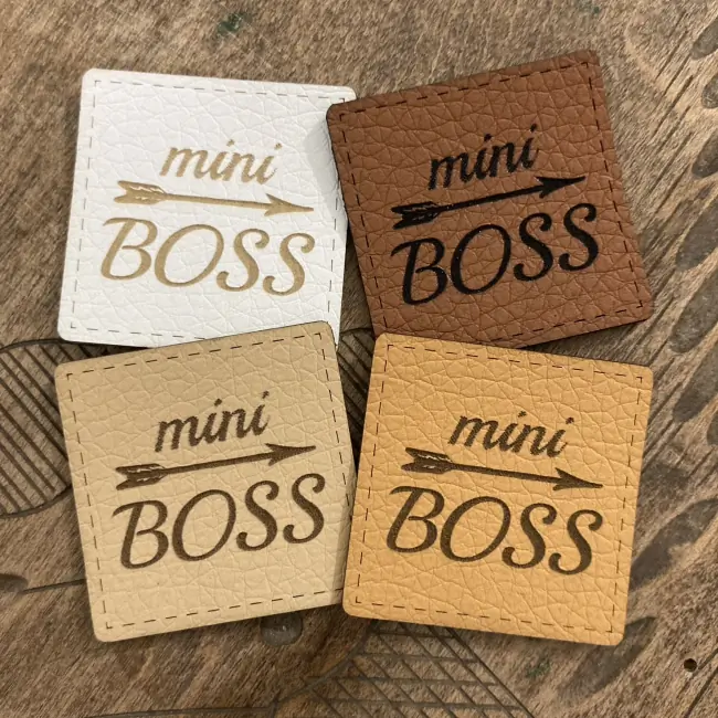 Koženkový štítek - Mini boss