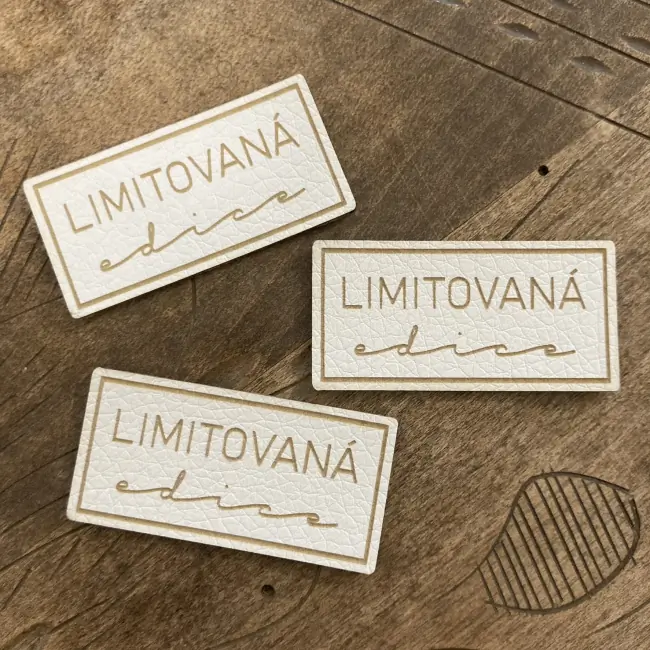 Koženkový štítek - Limitovaná edice 1