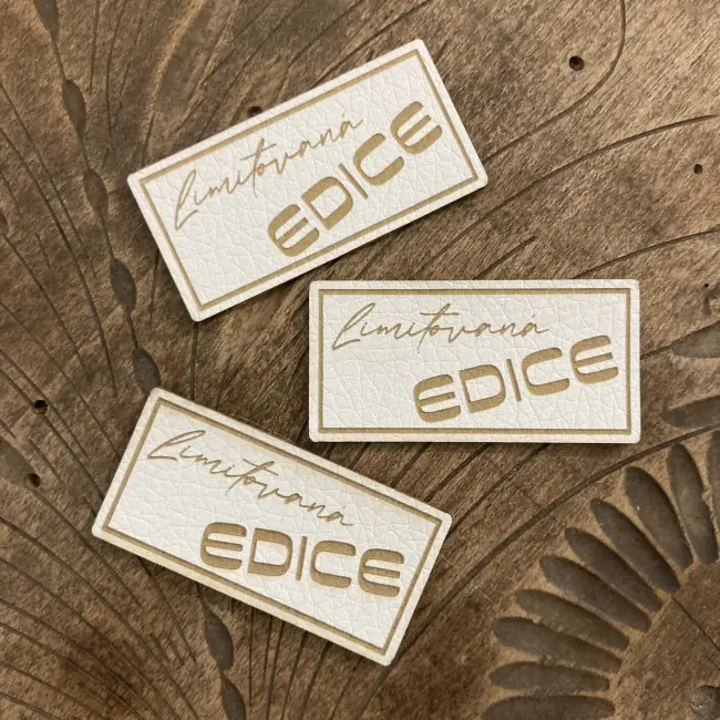 Koženkový štítek - Limitovaná edice 2
