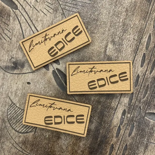 Koženkový štítek - Limitovaná edice 2