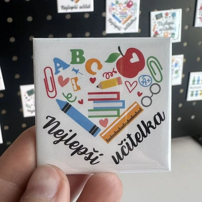 Magnetka pro učitelku