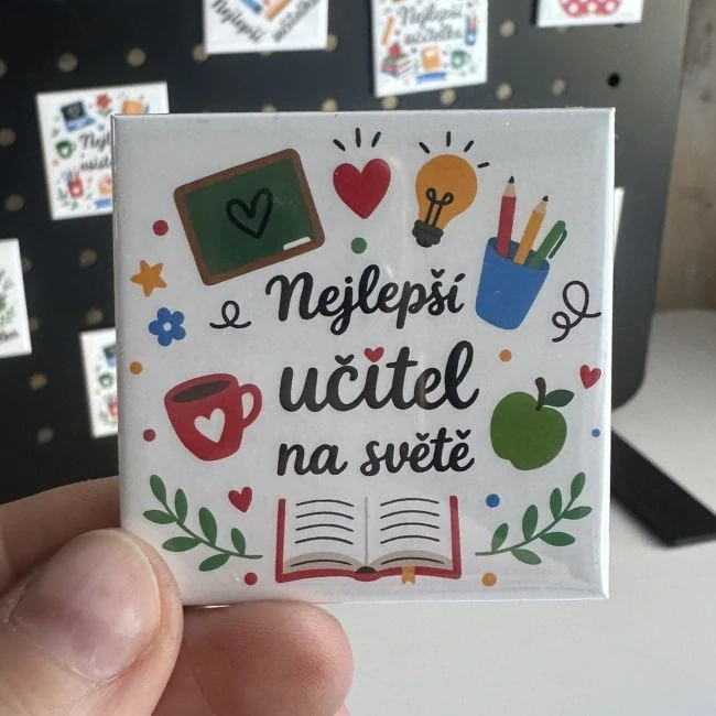 Magnetka pro učitelku