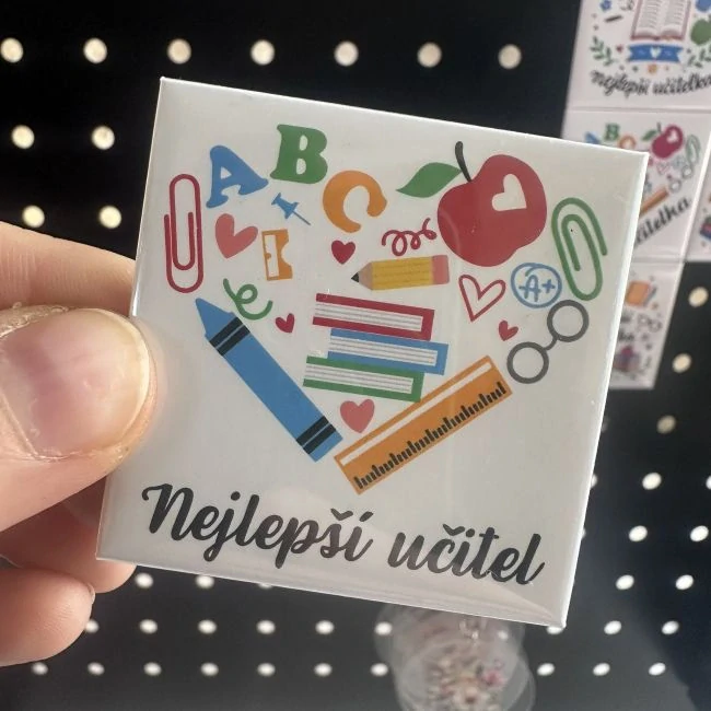 Magnetka pro učitelku