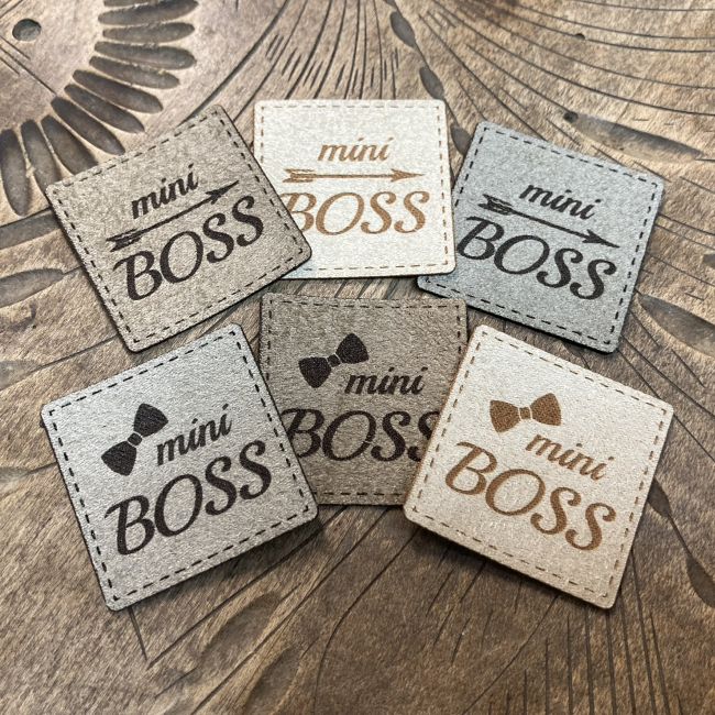 Semišový štítek - Mini boss