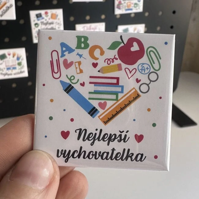 Magnetka pro učitelku