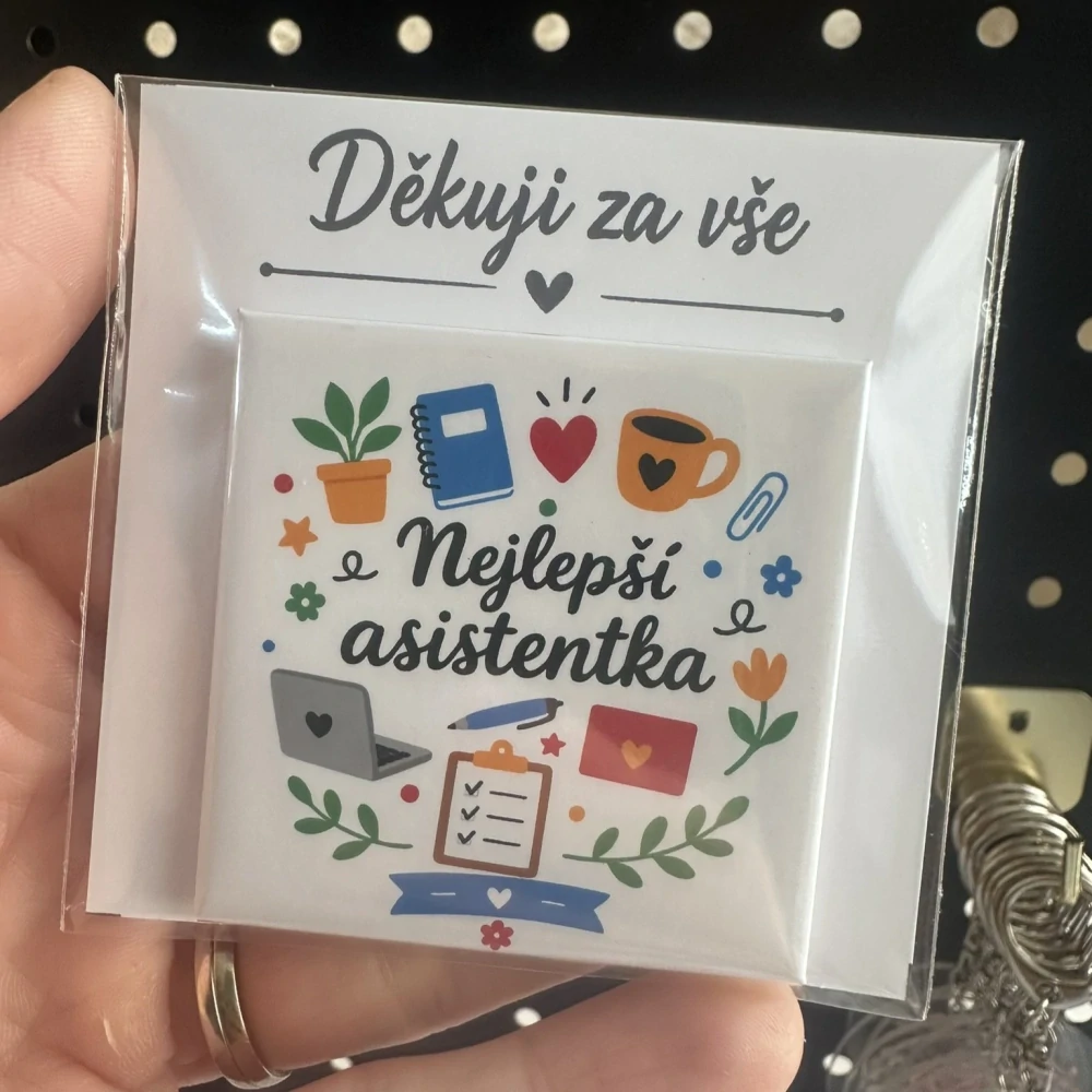 Magnetka pro učitelku