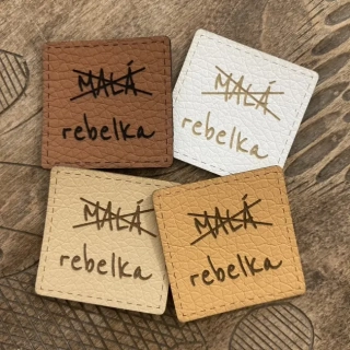 Koženkový štítek - Malá rebelka